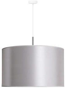 Duolla - Lampadario a sospensione con filo CANNES 1xE27/15W/230V diametro 50 cm argento