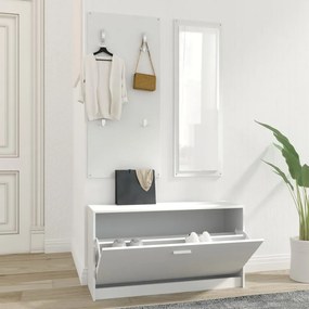 Set Scarpiere 3 İn 1 Bianco İn Legno Multistrato /
