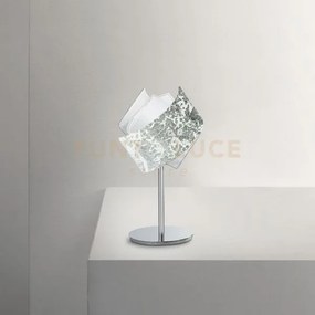 Camilla l/p - lume foglia argento in metallo e vetro 1 luce attacco...