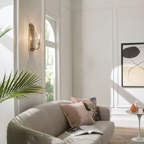 Quintiesse QN-KIMROSE1-BNB - Applique KIMROSE 1xE14/40W/230V dorata