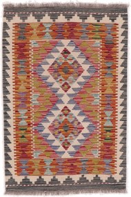 Kilim Tappeto 90x90 (Afghanistan) Tessuto A Mano
