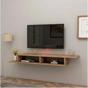 Mobile Porta TV Sospeso 120 Cm Design Moderno Muson Effetto Legno