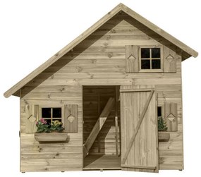 SEBA - casetta in legno per bambini