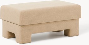 Poggiapiedi da divano in bouclé Atlas