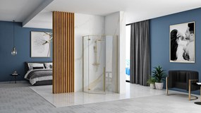 Cabina doccia DIAMOND 90x90 BRUSH GOLD