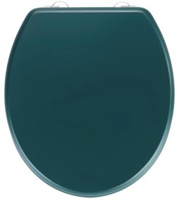 WENKO 25171100-WC sedile PRIMA 37x41 cm verde/argento