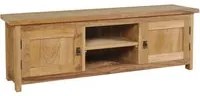 Mobile Porta TV in Legno Massello di Teak 120x30x40 cod mxl 11586