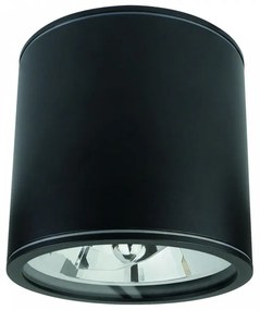 Applique da soffitto IP65 - Nera Colore del corpo Nero