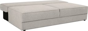 Divano beige allungabile/con contenitore 202 cm Dora – Scandic