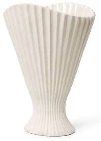 ferm LIVING - Fountain Vase Large Off-White Ferm Living