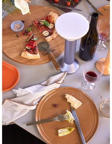 Lampada da tavolo dimmerabile viola (altezza 30 cm) Flash - Hübsch