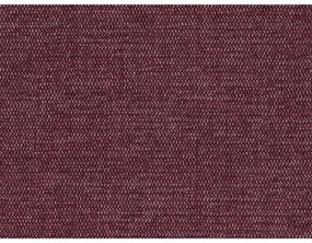 Divano angolare burgundy allungabile/con contenitore (con penisola a destra/con chaise lounge) Linz – Cosmopolitan Design