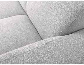 Divano angolare grigio chiaro in tessuto bouclé (angolo destro) Molino - Micadoni Home
