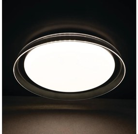 Kanlux 37319 - Plafoniera LED NIFU LED/17,8W/230V diametro 43 cm bianco/nero