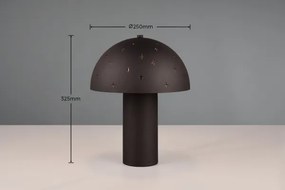 Reality - Lampada da tavolo SETA 1xE14/28W/230V nera
