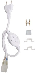 Spina elettrica per Striscia Led 220V SMD 5050 Bianco Aigostar