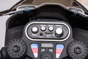 Moto Elettrica per Bambini 12V con Licenza BMW HP4 Sport 3R Blu...