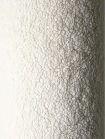 Cuscino per divano da bambini color crema con rivestimento in bouclé Ball – Wigiwama