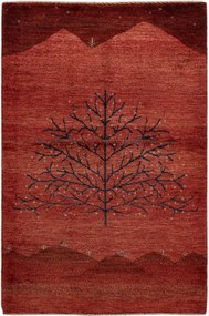 Loribaft Tappeto persiano 120 x 80 Rosso (Iran) Annodato A Mano