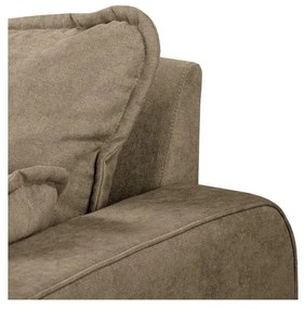 Divano angolare marrone chiaro (angolo sinistro) Beata - Ropez