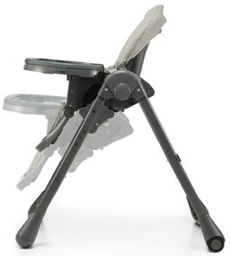 KINDERKRAFT - Sedia da pranzo per bambini TUMMIE grigio