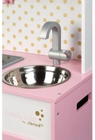 Janod - Cucina in legno con piano cottura a LED CANDY CHIC