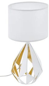 Eglo 43078 - Lampada da tavolo CARLTON 1xE27/60W/230V