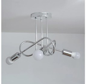 Plafoniera OXFORD 3xE27/15W/230V cromo lucido