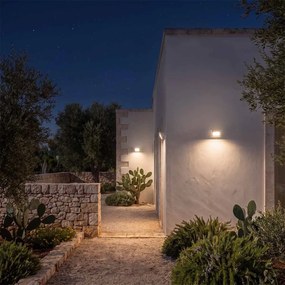 Faro LED 50W IP65 in Alluminio Bianco con OSRAM chip LED Colore Bianco Caldo 3.000K