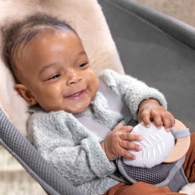 Ingenuity - Lettino vibrante per bambini EVERY SEASON WESLEY 3xC grigio