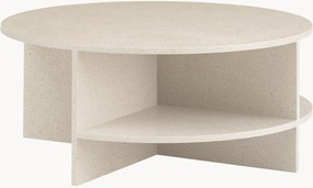Tavolino rotondo in terrazzo Halves