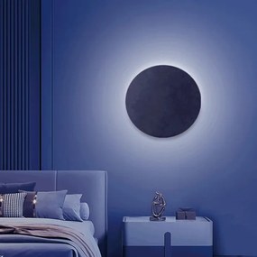 Aigostar - LED RGBW Dimmerabile muro Lampada MESH Smart LED/12W/230V + +TC nero