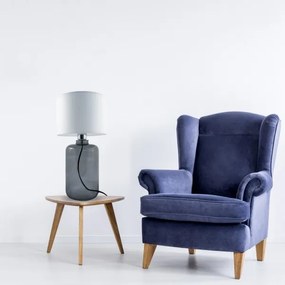 Zuma Line 5503WH - Lampada da tavolo SAMSUN 1xE27/40W/230V bianca/nera