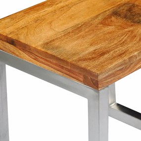 Tavolino da caffè in legno massello di sheesham
