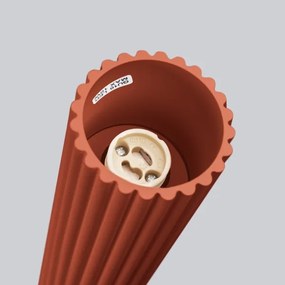 Sollux SL.1628 - Faretto KARBON 1xGU10/10W/230V 40 cm rosso