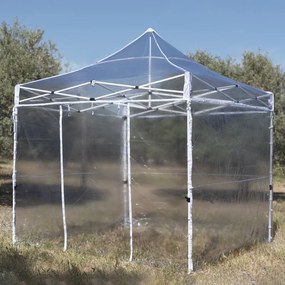 Gazebo 3x3 Master Trasparente (Kit Completo)