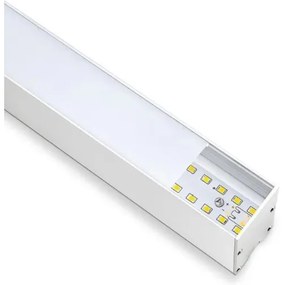 Lampadario su corda LED SAMSUNG CHIP LED/40W/230V 6400K bianco