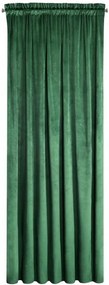 Tenda oscurante verde con nastro a strisce 140 x 300 cm