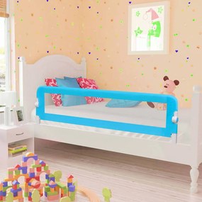 Sponde Letto Di Sicurezza Per Bambini Blu 120x42cm Poliestere /