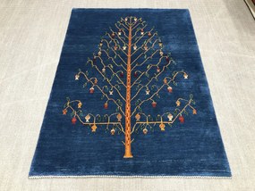 Gashguli Tappeto persiano 130x180 Blu (Iran) Annodato A Mano