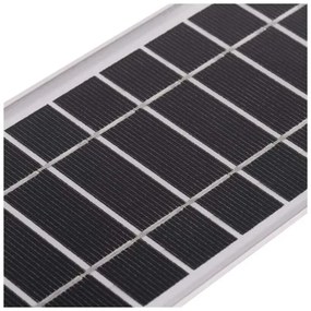 LED Proiettore solare con sensore di movimento LED/3,7V 3000mAh 4000K IP65 nero