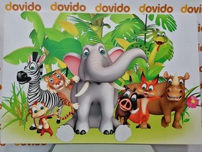 Stampa su tela – Animali della giungla
