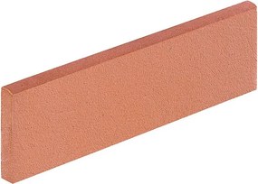 Piastrella battiscopa Presild in terracotta cotto opaco L 30 x H 9 cm