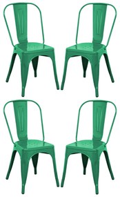 AGATHA - Set 4 sedie industrial