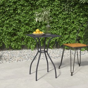 Tavolo da giardino antracite 50x50x72 cm rete d&#039;acciaio
