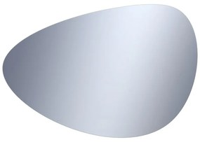 Specchio con illuminazione integrata bagno ovale SENSEA L 80 x H 55 x P 3.1 cm grigio / argento