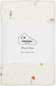 Lenzuolo con angoli in cotone organico Carousel