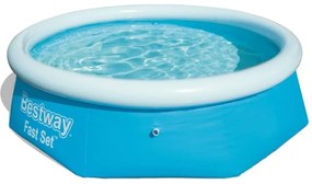 Piscina Gonfiabile Rotonda Fast Set 244x66 cm 57265 Bestway