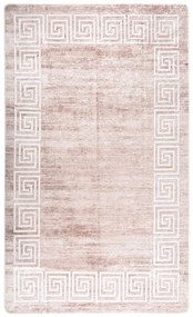 Tappeto Lavabile 120x180 cm Beige Antiscivolo