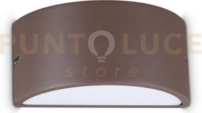 Rex-2 applique a parete ip44 1 luce attacco e27 coffee